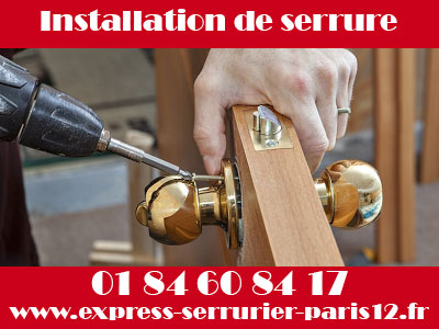 installation de serrure pas un serrurier pro en express